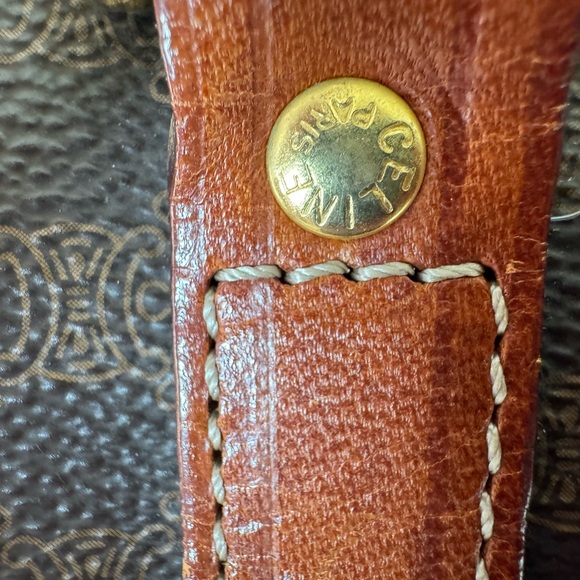 Celine handbag mini Boston macadam - Picture 4 of 15